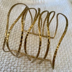 Gold Anthropologie Bangle